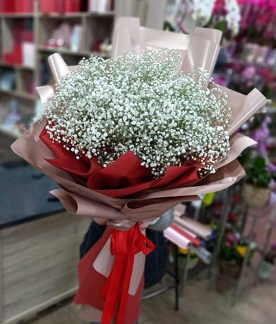 Букет цветов из: Гипсофила в Семеновское