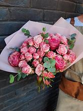 Букет цветов из:  Розы в Семеновское